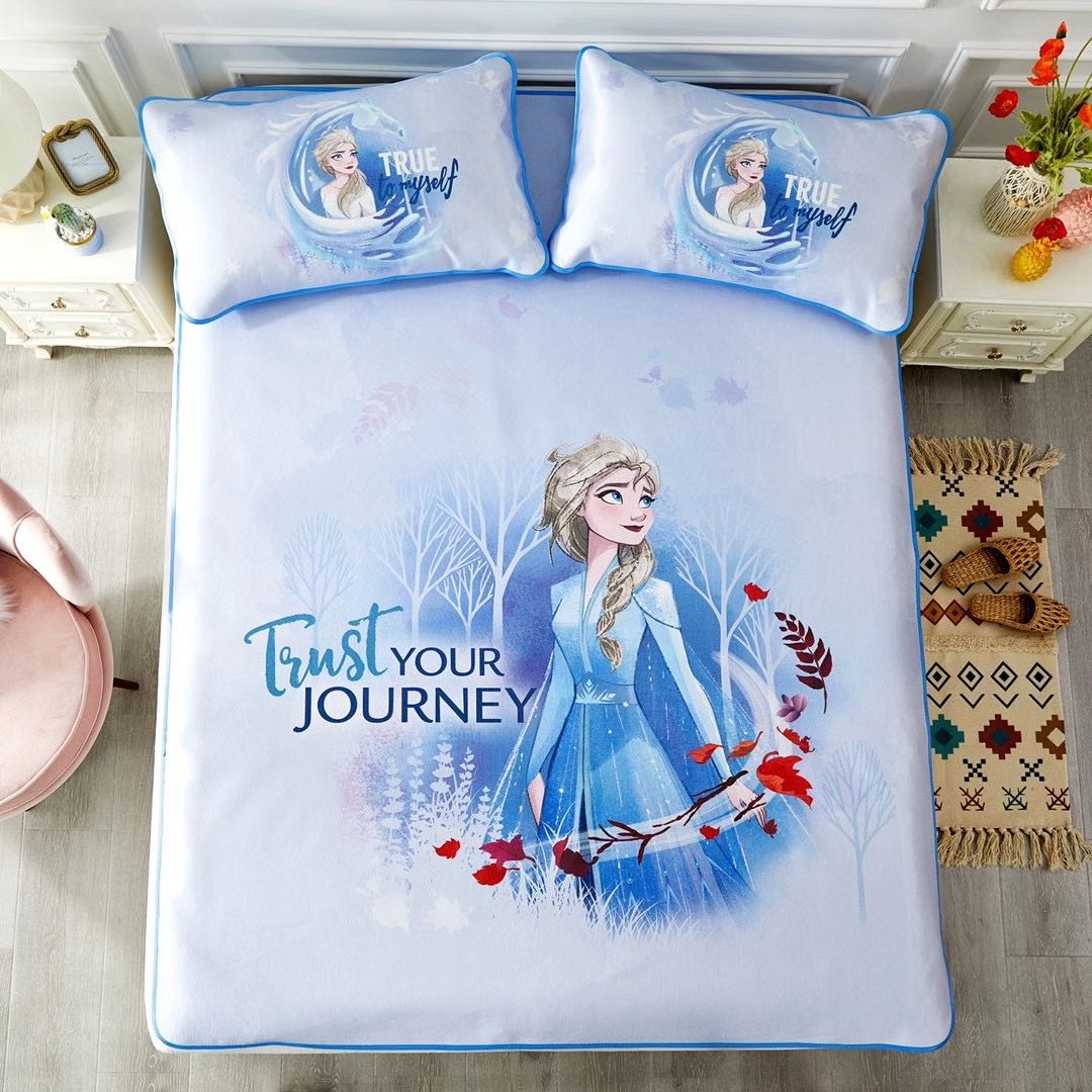 11 正版 迪士尼150D数码印花冰丝凉席