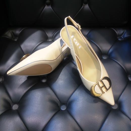 lfgj jeans BM202漆皮尖头小跟鞋 商品图2