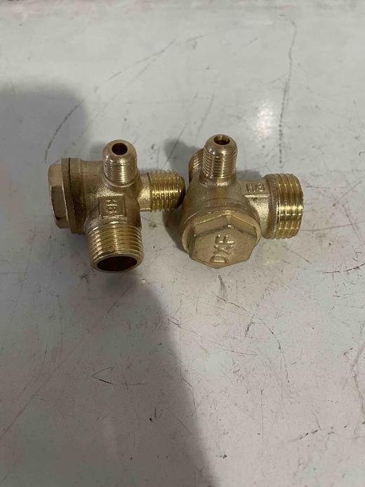 【货号01344】全铜无油机单向阀空压机阀门气泵阀门全铜空压机接头配件 商品图4