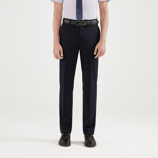 【特价】【竹纤维】柒牌男装西裤春季职场办公青年直筒修身透气长裤子	120H74370 商品图2