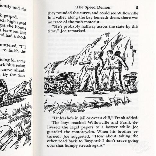 预售 【中商原版】哈迪男孩（1-5套装）英文原版 The Hardy Boys Starter Set Franklin W.Dixon 商品图7