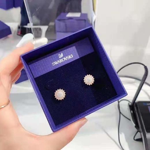 Swarovski/施华洛世奇 限量版Sunflower系列，太阳花耳钉，百搭好清新 商品图0