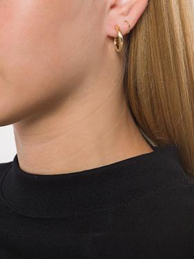 北京仓｜MARIA BLACK-Marcelle Twirl-旋转 耳环（金色 单只）［丹麦设计师］