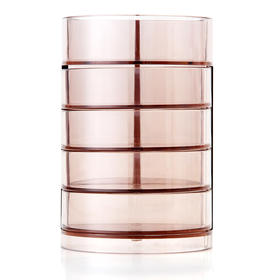 得力906四层笔筒(混)