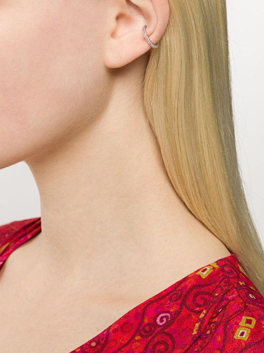 北京仓｜MARIA BLACK-Colore-紫罗兰 耳廓夹（银色 单只）［丹麦设计师］ 商品图0