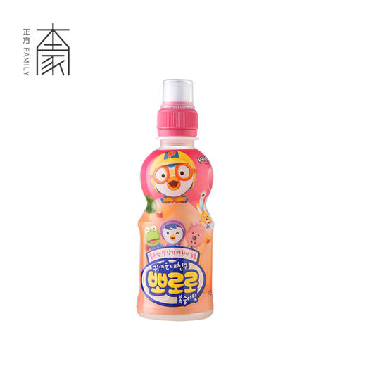 啵乐乐饮料水蜜桃味235ml 商品图0