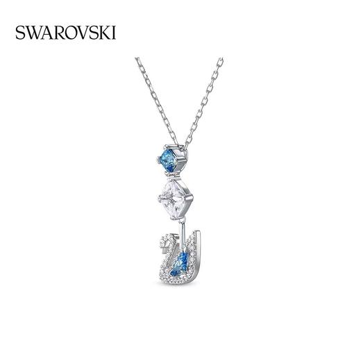 Swarovski/施华洛世奇 DAZZLING SWAN 蓝调天鹅 纪念款蓝钻天鹅女锁骨项链 520礼物 商品图3