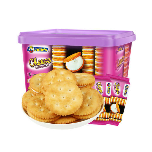 KJ  茱蒂丝乳酪三明治饼干（夹心饼干）504g 商品图1