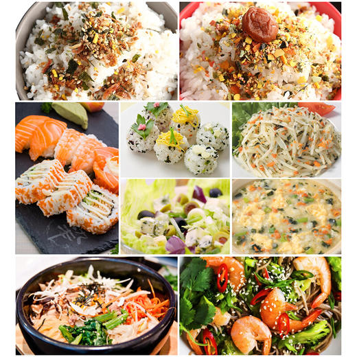 和寓良品 日本原装进口 鱼蛋蔬菜4种口味拌饭料  儿童宝宝调味品 2.2g*20袋【 和寓良品】 商品图5