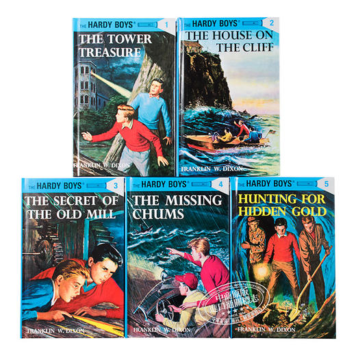 预售 【中商原版】哈迪男孩（1-5套装）英文原版 The Hardy Boys Starter Set Franklin W.Dixon 商品图2