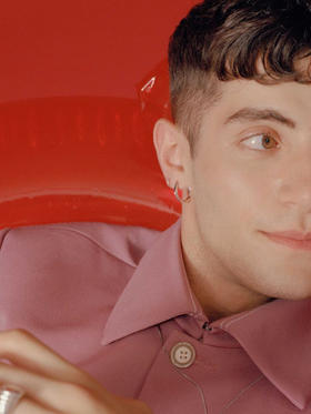 北京仓｜MARIA BLACK-Marcelle Twirl-旋转 耳环（银色 单只）［丹麦设计师］