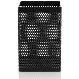 得力908笔筒(黑)