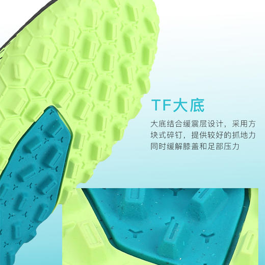 NIKE耐克PHANTOM GT欧洲杯配色中端TF碎钉足球鞋CK8470-303 商品图2