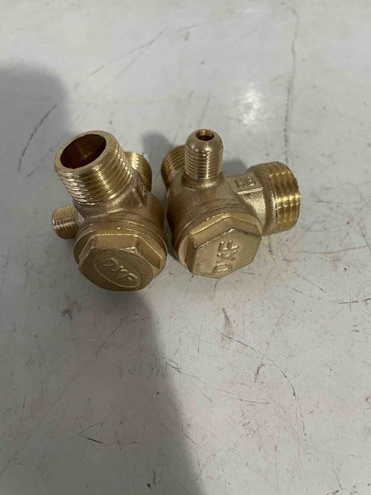 【货号01344】全铜无油机单向阀空压机阀门气泵阀门全铜空压机接头配件 商品图5