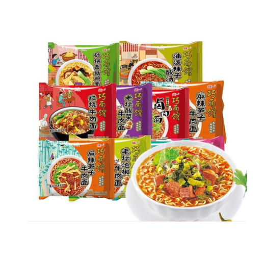 巧面馆砂锅香茹鸡面  98g 商品图0