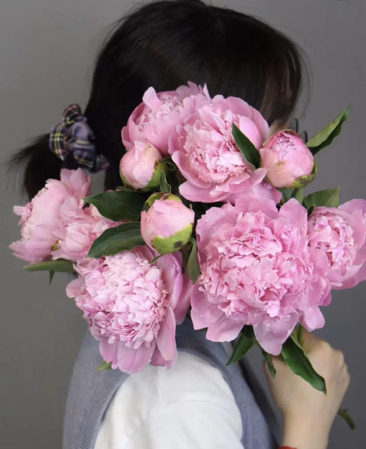 兰富士芍药(5月27日下午取花） 五月花神，重瓣大芍药 看富士，重瓣芍药的美颜来袭，飘飘欲仙一束5枝原价90元，团购价26元/束！ 商品图1
