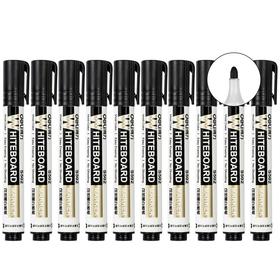 得力思达S502可加墨白板笔(黑)