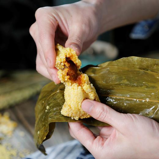 【已下市】再回楼大黄米粽子三袋21个组合装 甜粽蜜枣八宝粽红小豆粽软糯易消化 [福利品] 商品图8