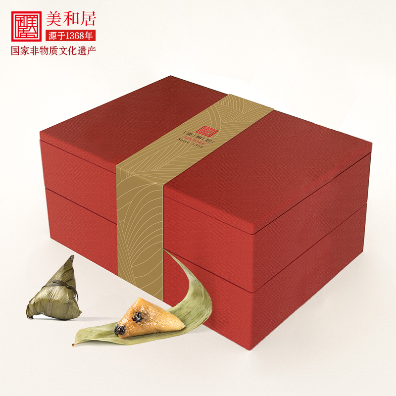 【美和居—始于1368】山西蜜粽端午非遗礼盒