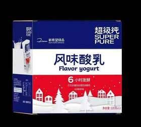 新希望超级纯风味酸乳220克*12
