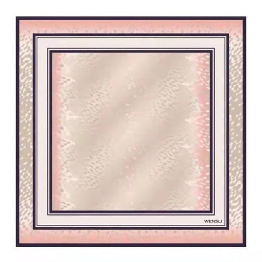 真丝双面印花中方巾 沧澜 商品图2