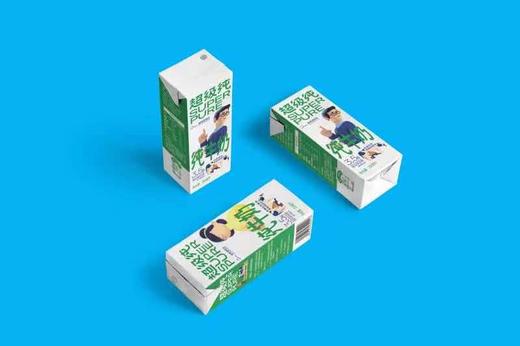 新希望超级纯纯牛奶250ml*12 商品图2