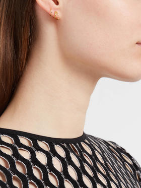 北京仓｜MARIA BLACK-Bell Twirl-旋转 耳环（金色 单只）［丹麦设计师］