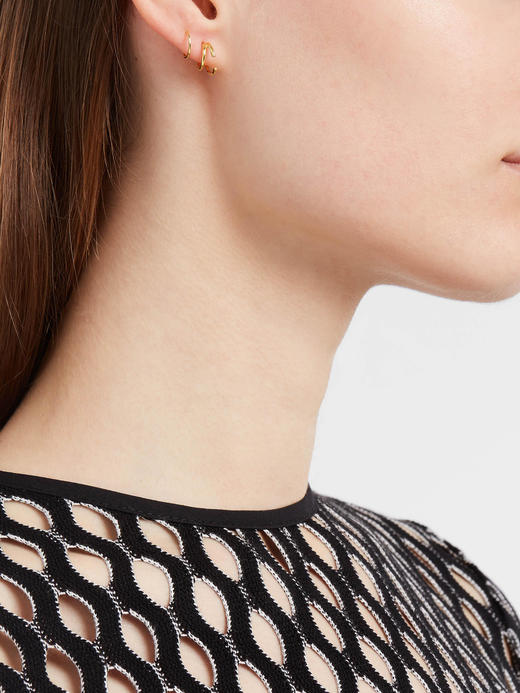 北京仓｜MARIA BLACK-Bell Twirl-旋转 耳环（金色 单只）［丹麦设计师］ 商品图0