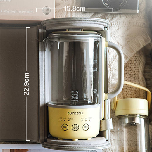 北鼎mini养生壶办公室多功能小型煮茶器迷你便携烧水壶花茶壶K31 商品图4