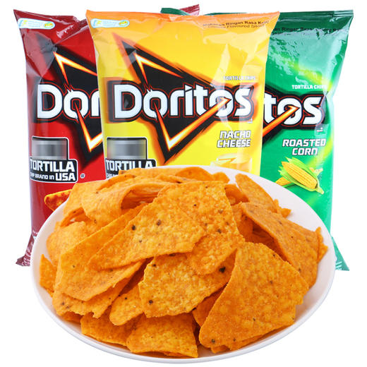 【多口味可选】多力多滋玉米片150g(烧烤/芝士/原味多口味可选) 商品图0