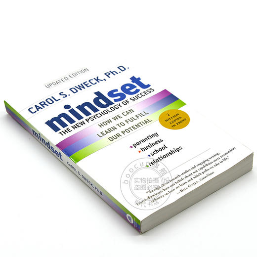 看见成长的自己 英文原版 Mindset The New Psychology of Success 思维模式:新的成功心理学 Carol S. Dweck 商品图1