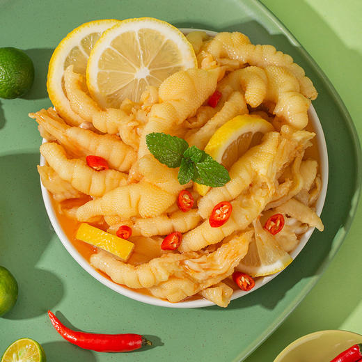 预售2月中旬发货【椒盐记】 无骨鸡爪即食酸辣\蒜香 500g（不参与满赠活动）[福利品] 商品图0