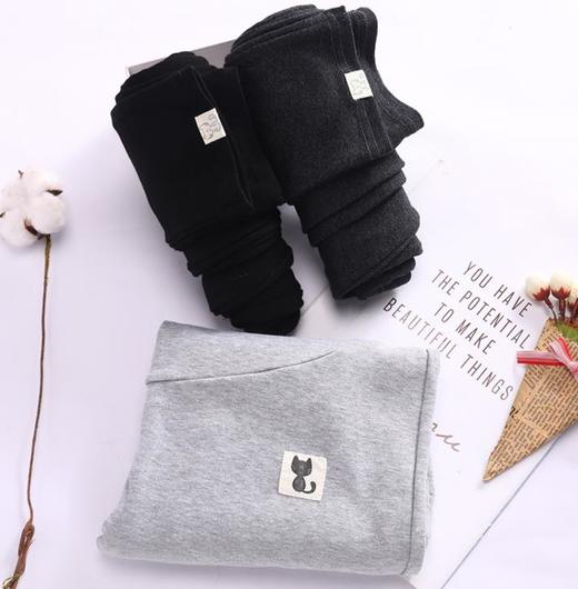 【服饰鞋包】*春秋款棉孕妇九分托腹打底裤200斤加大码 商品图1