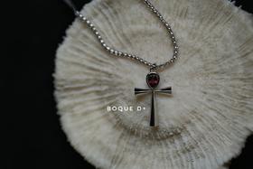 Boque d+ 宝趣定制原创设计925银安卡碧玺定制吊坠