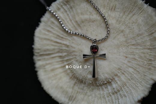 Boque d+ 宝趣定制原创设计925银安卡碧玺定制吊坠 商品图0