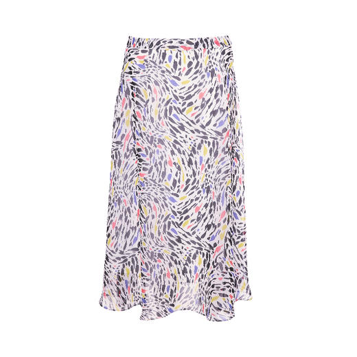 EITIE爱特爱夏季女装印花裙过膝半身裙6206910半裙 商品图5