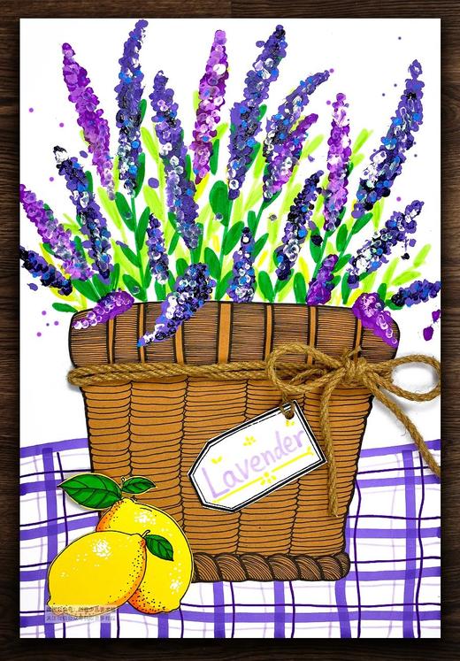 《“浪漫的化身”薰衣草》【自动发货：下单后，点击手机短信中收到的链接，即可获取文件下载的链接；如有任何问题，可添加客服微信hm33268获得帮助】
 商品图0