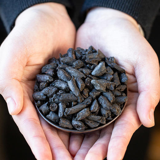 茶叶 碎银子 8年陈化普洱茶 糯米香 普洱 熟茶 茶饮  五虎 250g（买1送1共500g，配手提袋） 商品图5