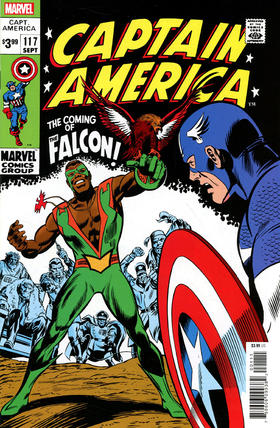 美国队长 经典复刻 特刊 Captain America #117 Facsimile Edition（2021）普封