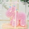 《独角兽》PE仿真花独角兽粉色带灯款 商品缩略图0
