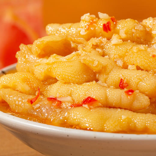 预售2月中旬发货【椒盐记】 无骨鸡爪即食酸辣\蒜香 500g（不参与满赠活动）[福利品] 商品图7