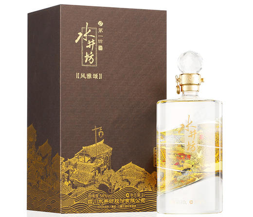 54度风雅颂水井坊1L 单瓶 商品图0