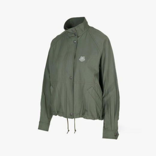 【一】KENZO 高田贤三 女士小虎头外套 军绿色 FB52 BL121 5AI 51 商品图1