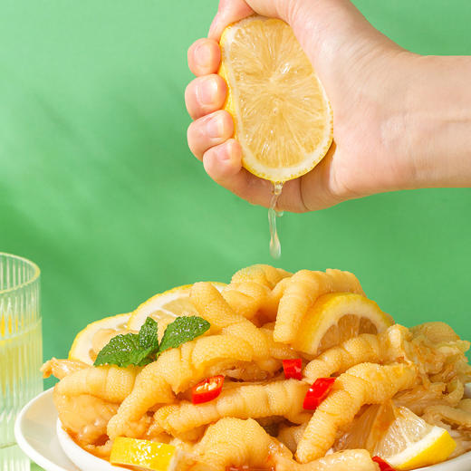 预售2月中旬发货【椒盐记】 无骨鸡爪即食酸辣\蒜香 500g（不参与满赠活动）[福利品] 商品图3