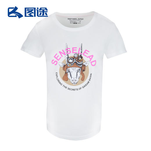 Senselead森力/女式圆领短袖T恤 SS171026 商品图9
