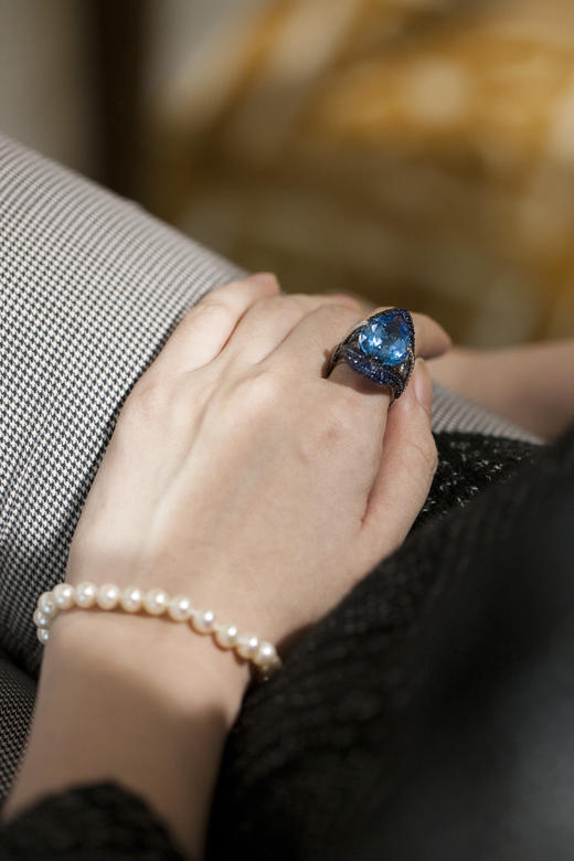 LUCINE 高级珠宝｜神奈川冲浪里戒指 商品图3