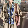 100%桑蚕丝 几何系列 真丝SILK 长丝巾#PA2174 商品缩略图0