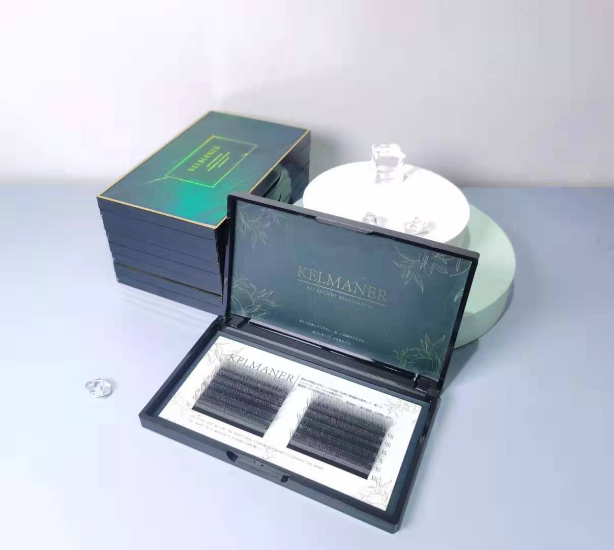 正品超软日本进口三叶草睫毛5款长度可选