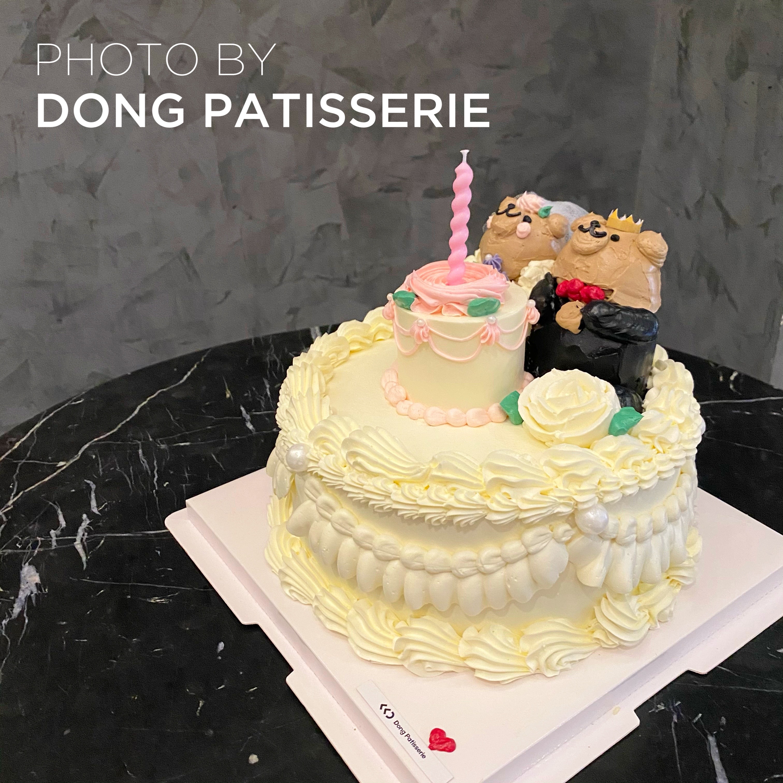 婚礼殿堂 · 奶油霜蛋糕