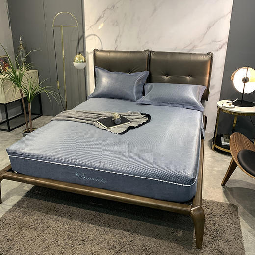 MMFZ-CE09989新款夏季冰丝藤席凉席三件套 商品图5